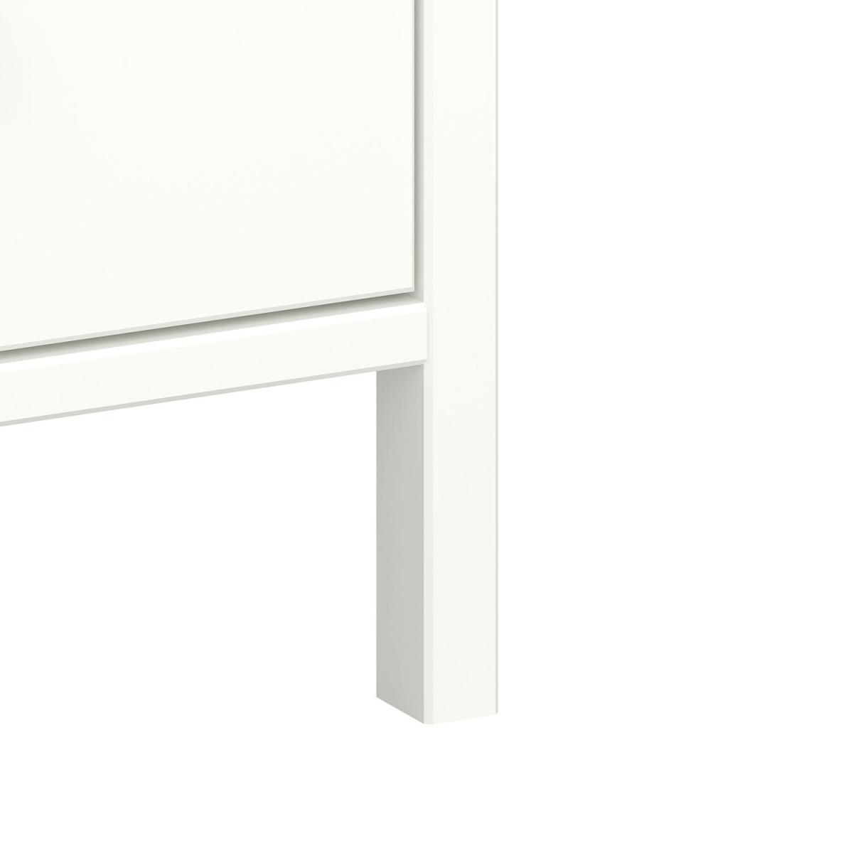Tromso 3-Door Wardrobe - White – image 5