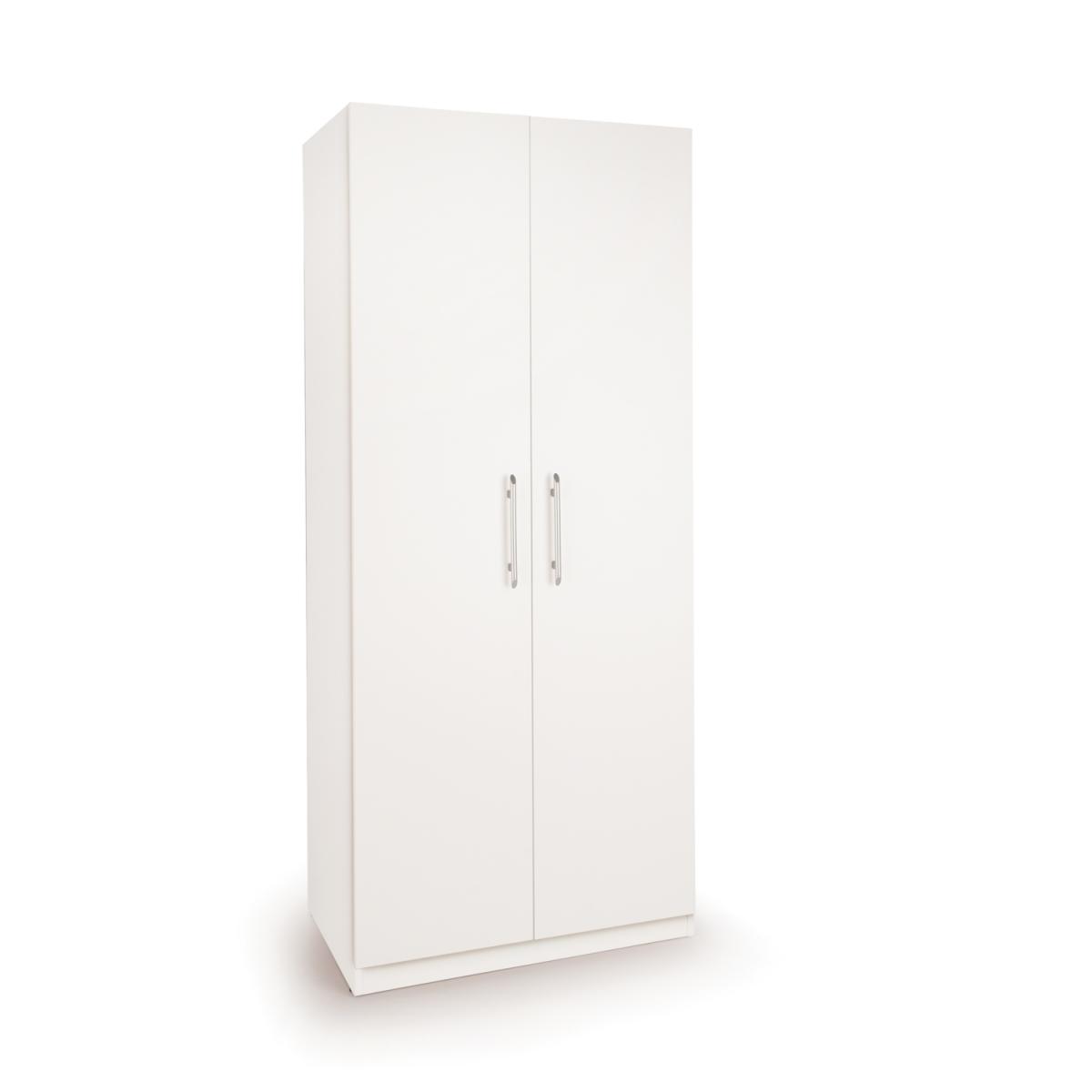 Ashburton Two Door Wardrobe - White / White – image 2