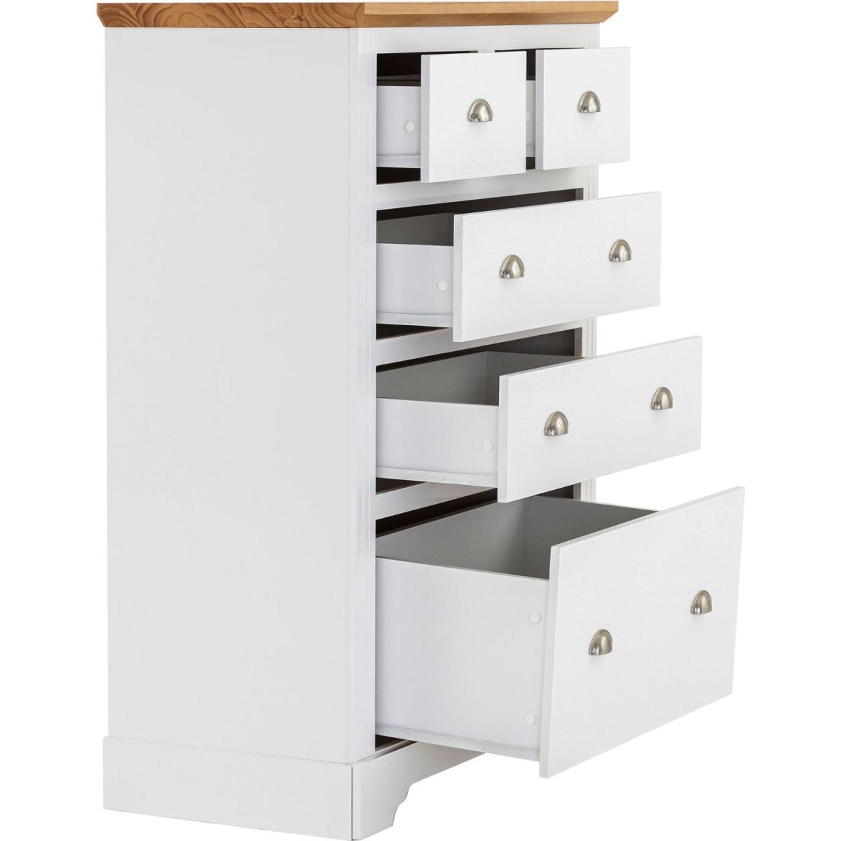 Toledo 3 Door Wardrobe Bedroom Set - White – image 4