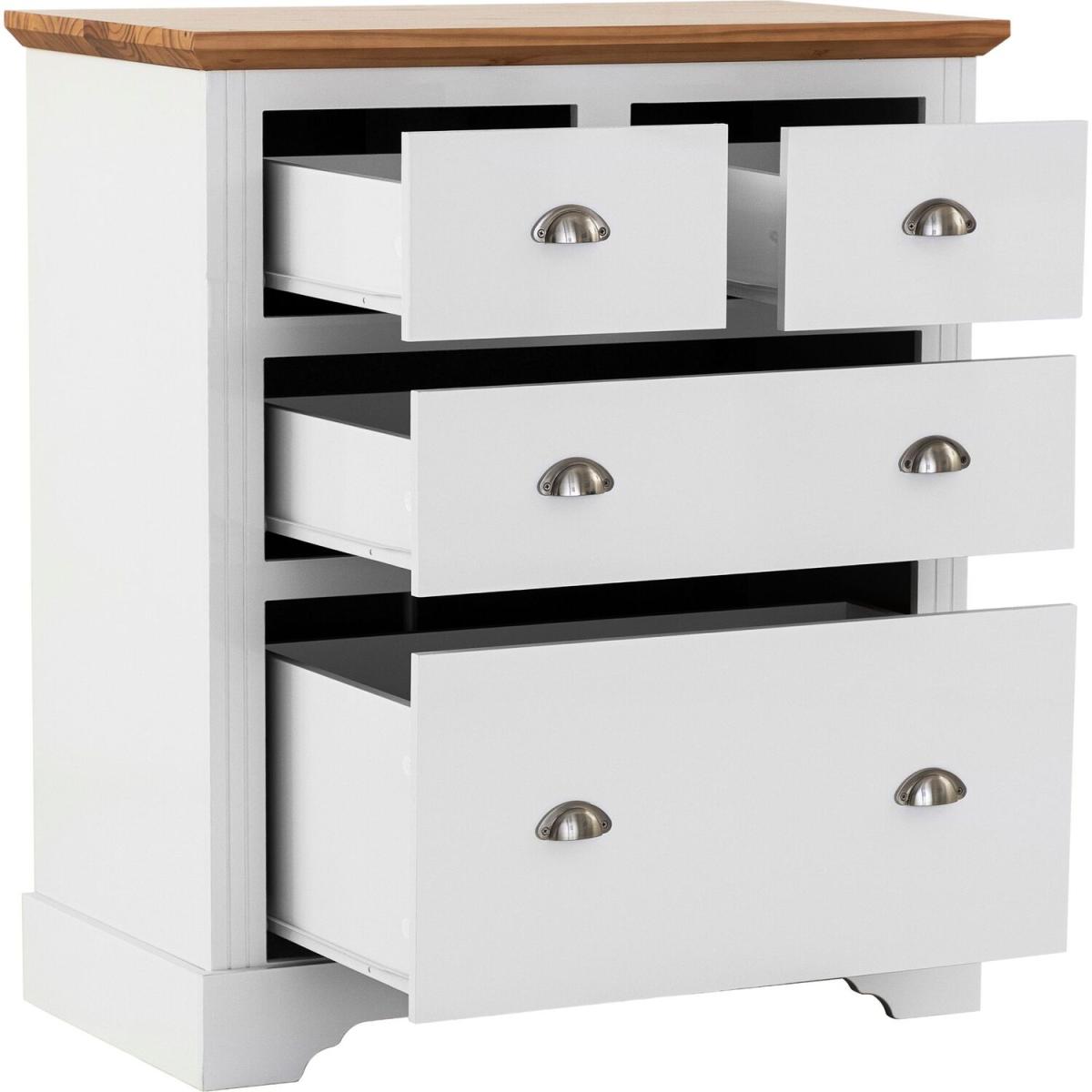 Toledo 3 Door Wardrobe Bedroom Set - White – image 10