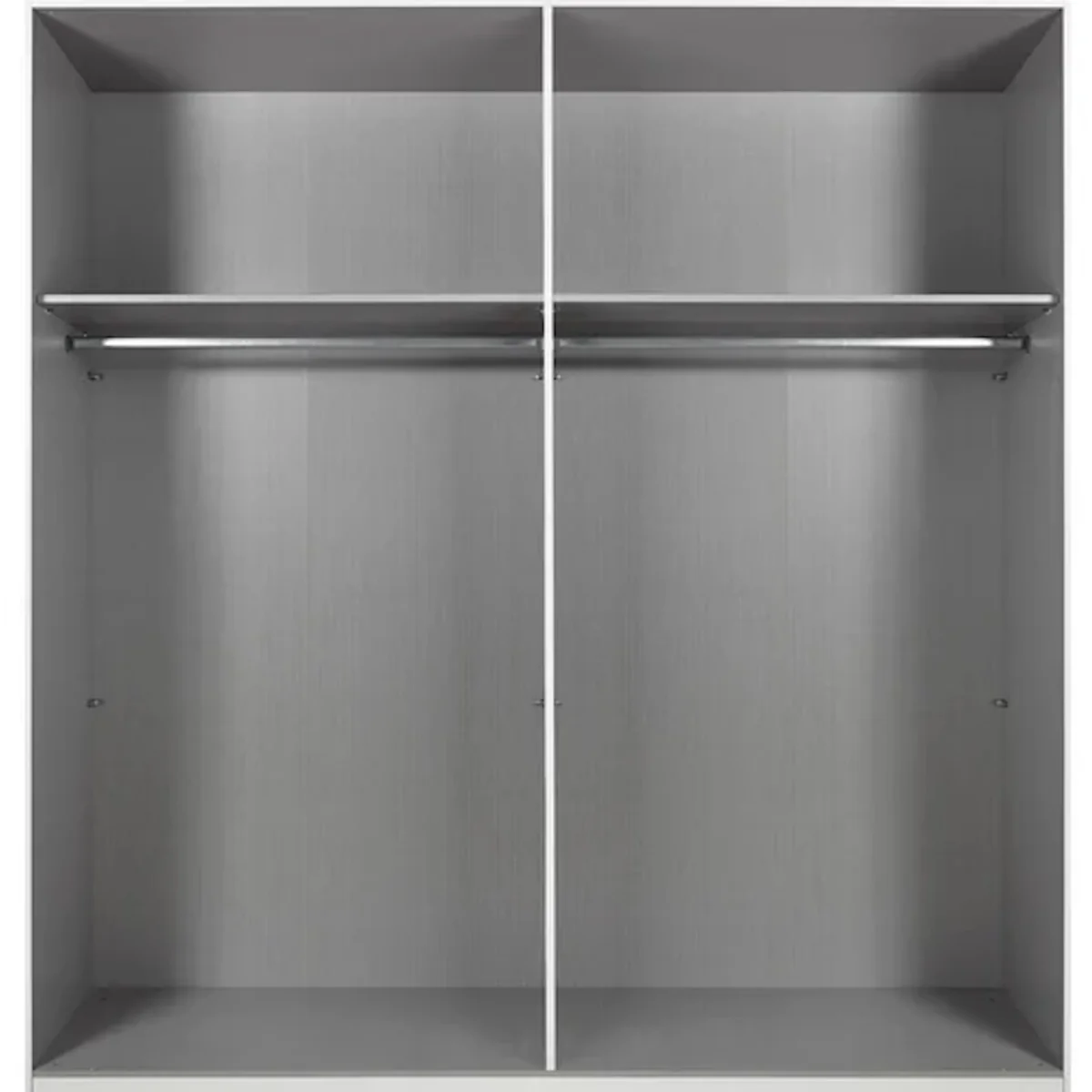 Ernie grey 225cm 2-door sliding wardrobe - Grey – image 2