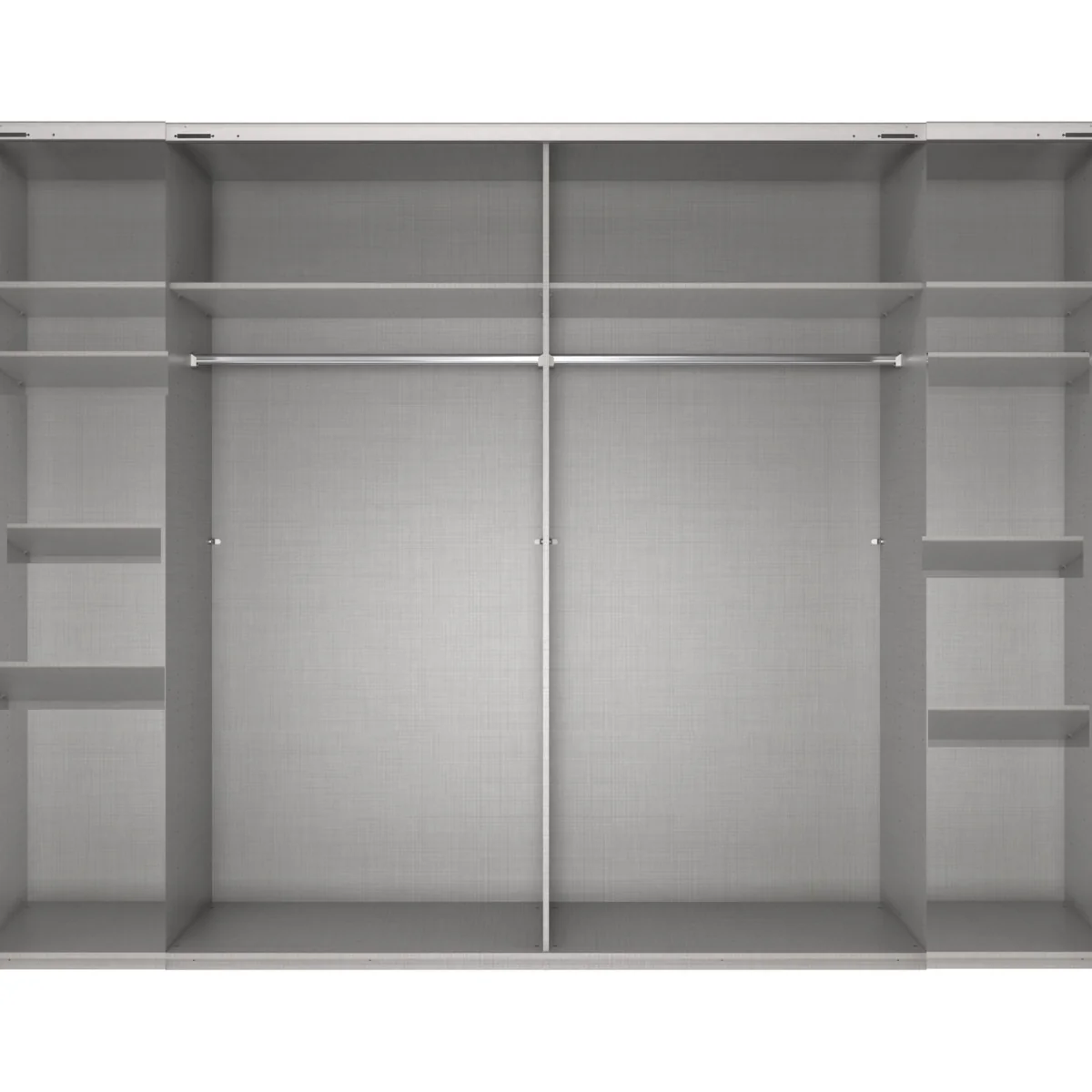 Lotto White 4 Door 272CM Wardrobe - White – image 5