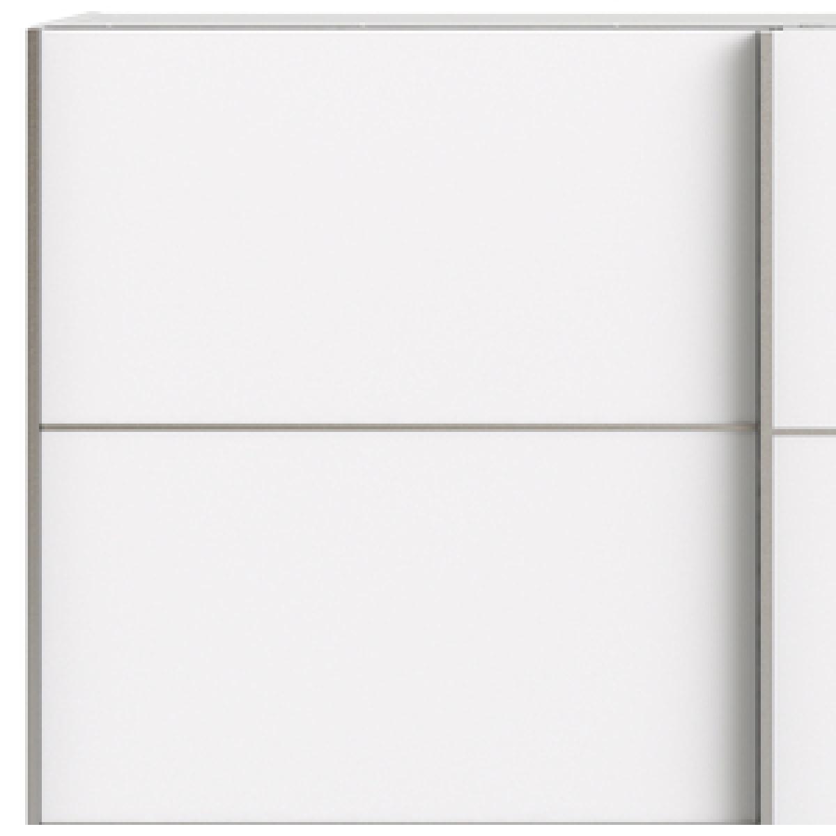 Valentino Sliding Wardrobe 180Cm with 2 Shelves - Oak – image 18