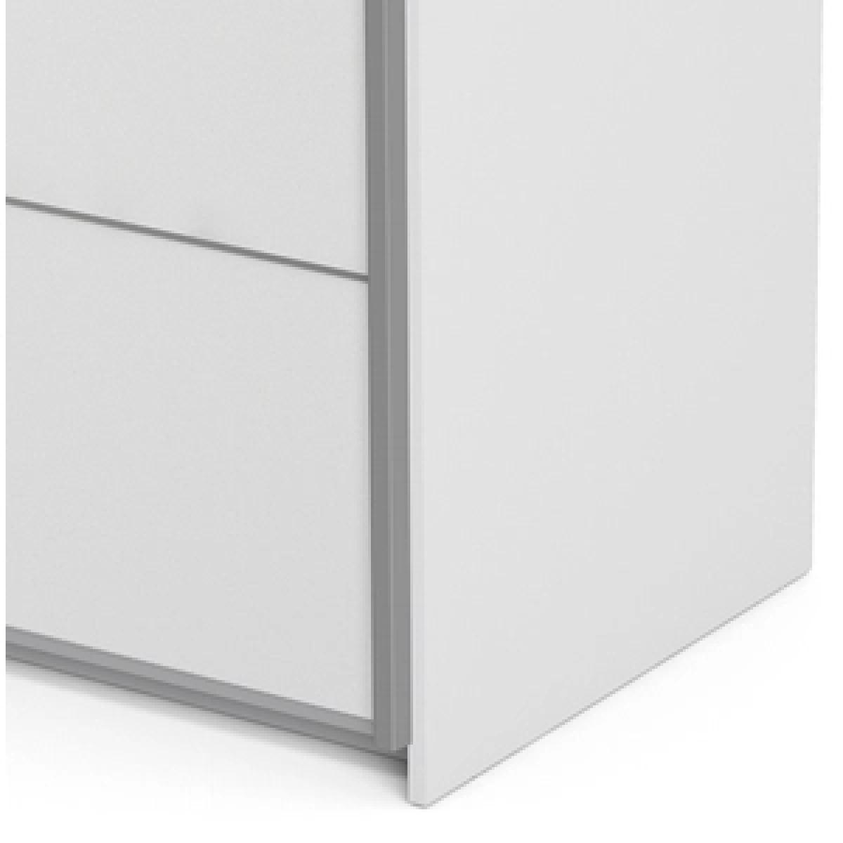 Valentino Sliding Wardrobe 180Cm with 2 Shelves - Oak – image 19