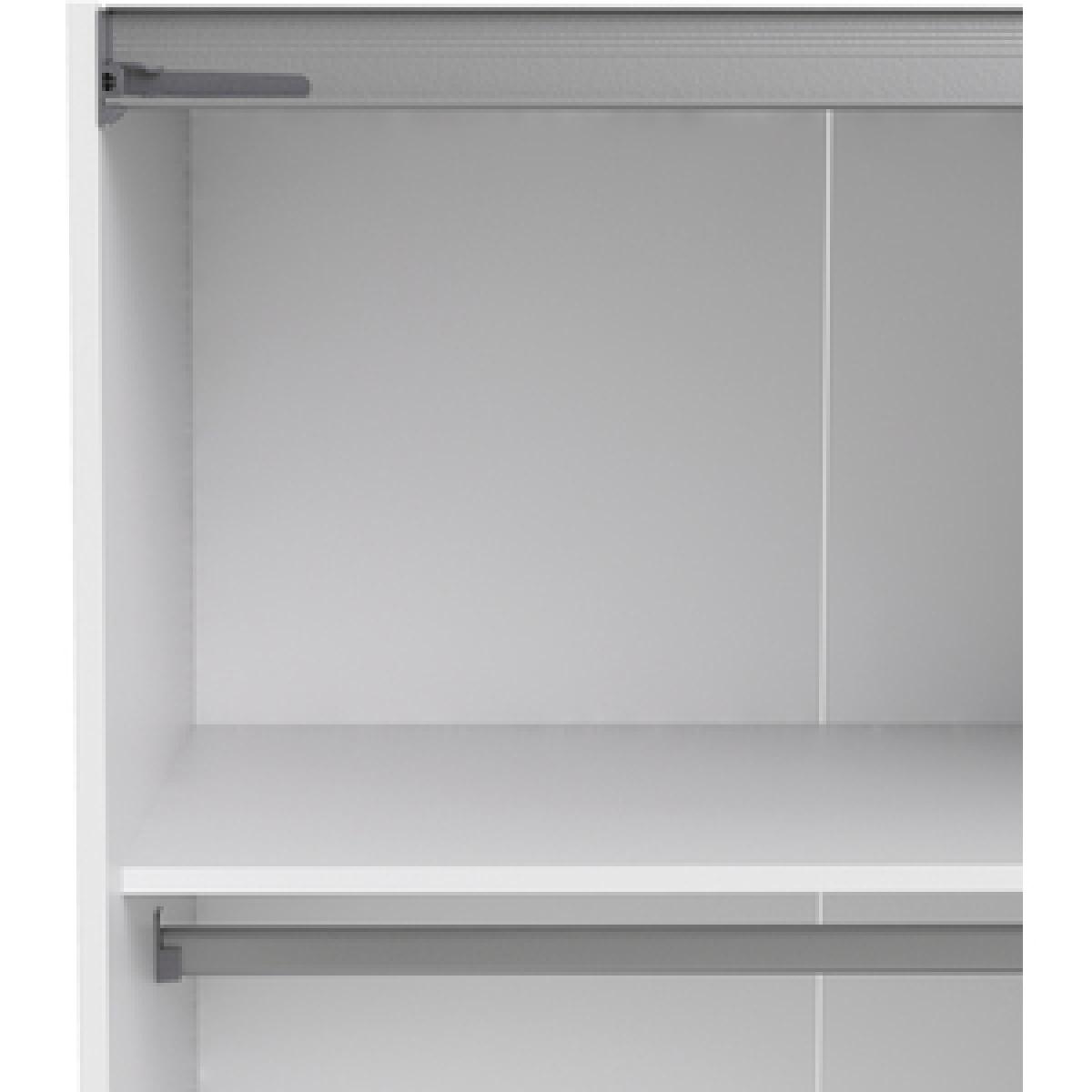 Valentino Sliding Wardrobe 180Cm with 2 Shelves - Oak – image 20