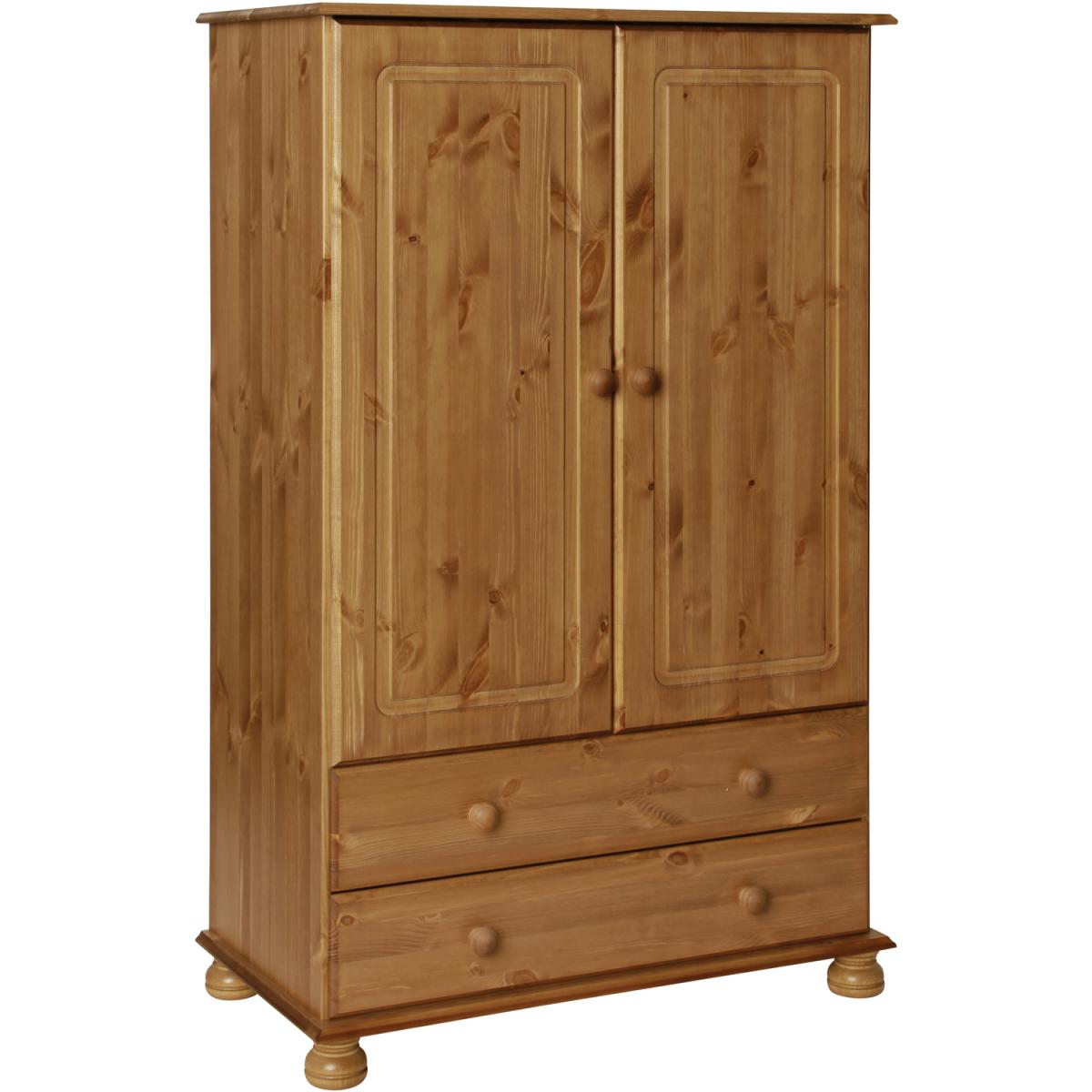 Jonas & James Cecilia Two Door Two Drawer Combi Wardrobe - Off-White – image 3