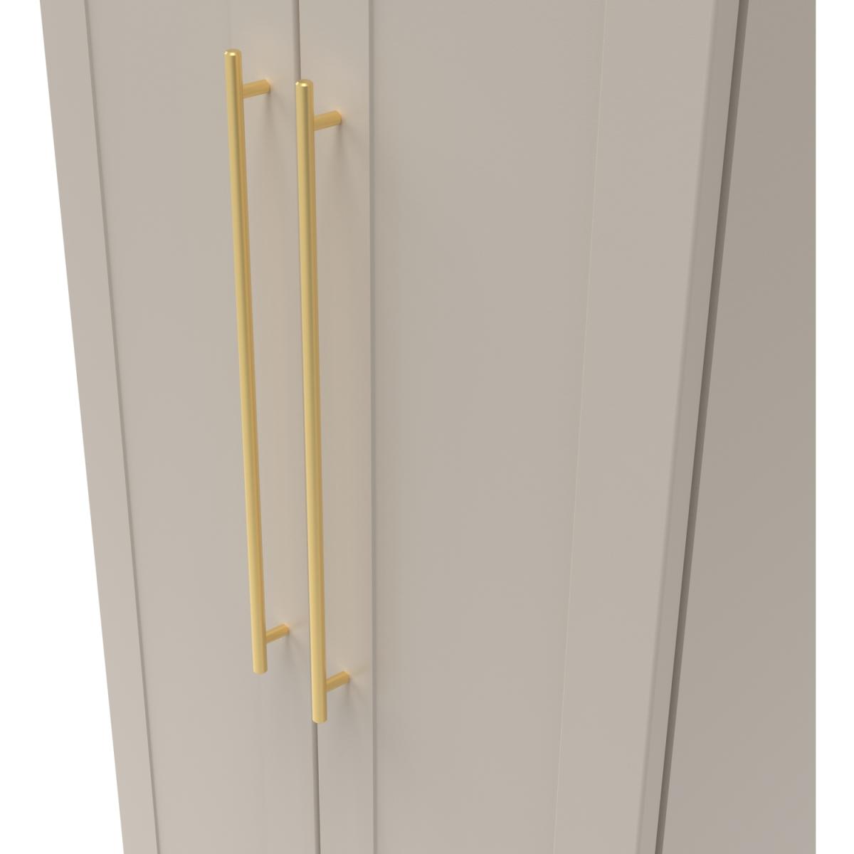 Haworth Ready Assembled Tall Plain Wardrobe - Kashmir Matt – image 11