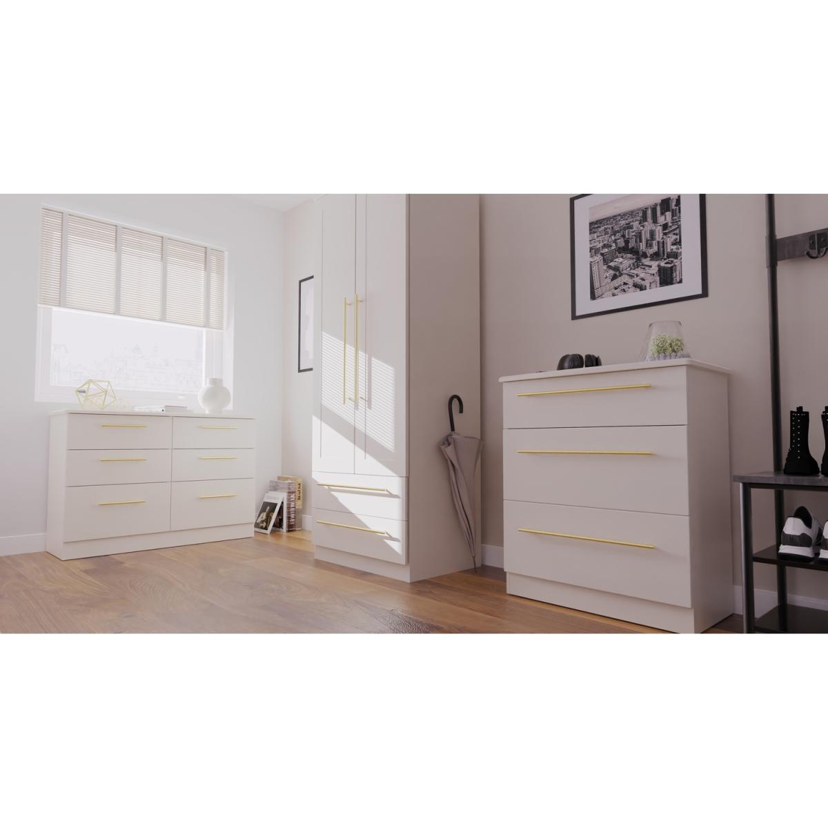 Haworth Ready Assembled Tall Plain Wardrobe - Kashmir Matt – image 3