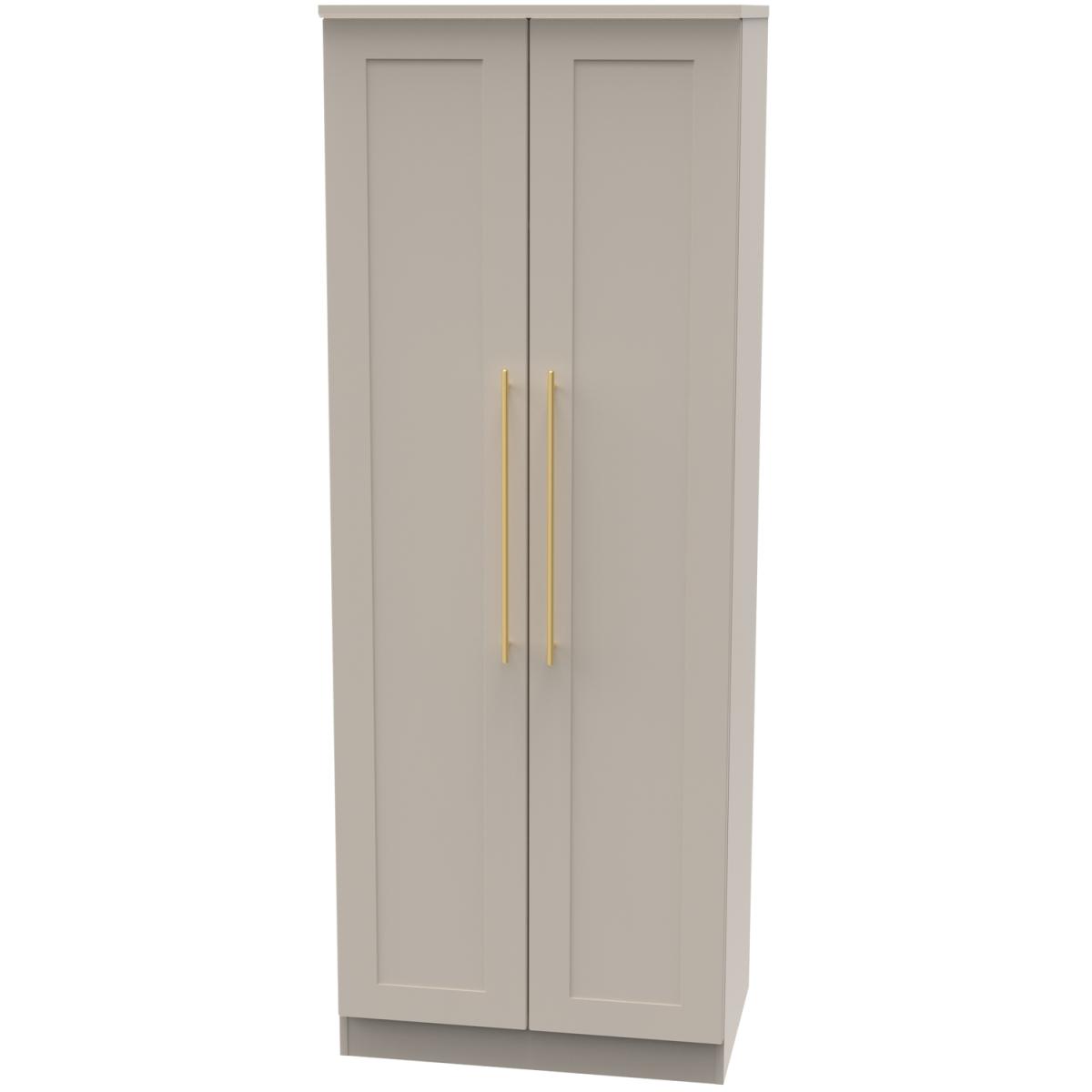Haworth Ready Assembled Tall Plain Wardrobe - Kashmir Matt – image 10