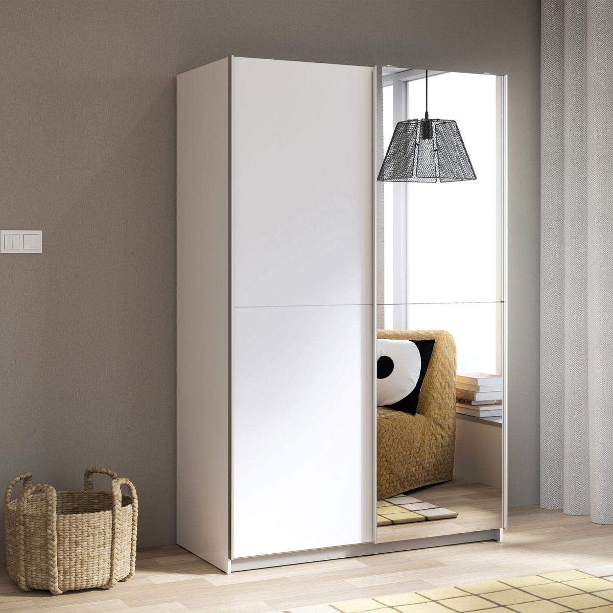 Babetta Sliding Wardrobe - White – image 3