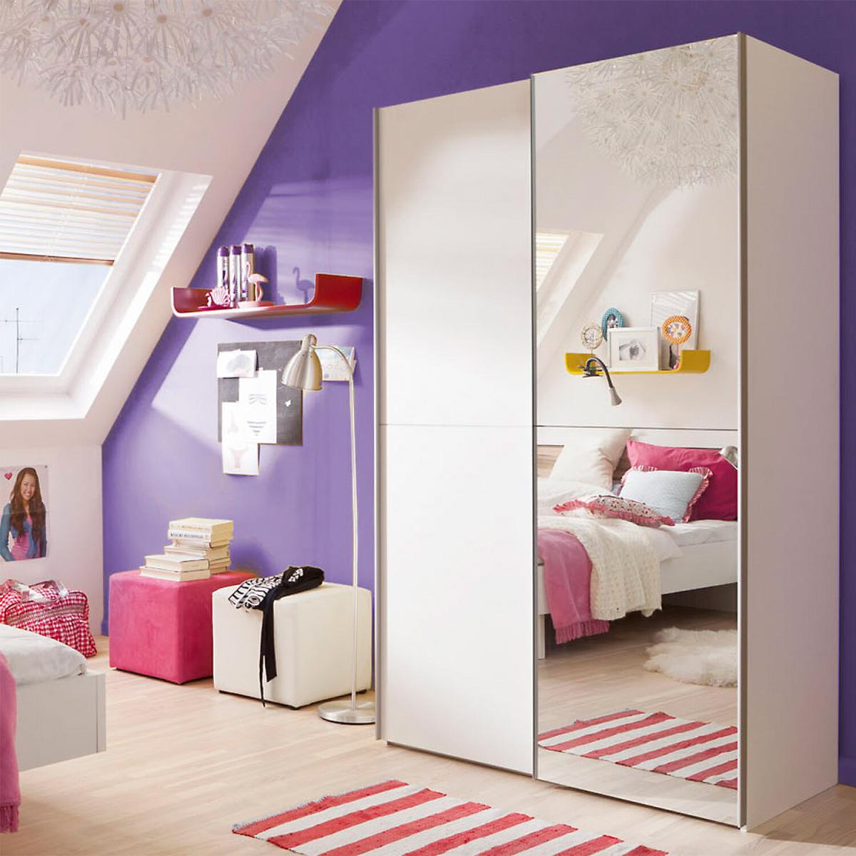Babetta Sliding Wardrobe - White – image 4