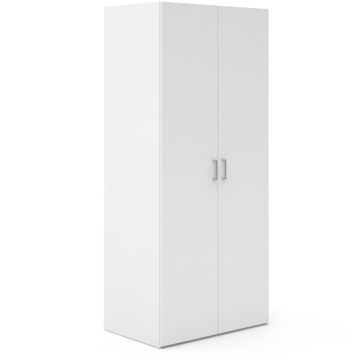 Space Wardrobe 2 Doors White 1750 - White – image 4