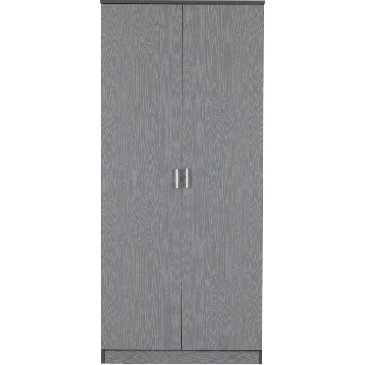 Felix 2 Door Wardrobe - grey – image 2