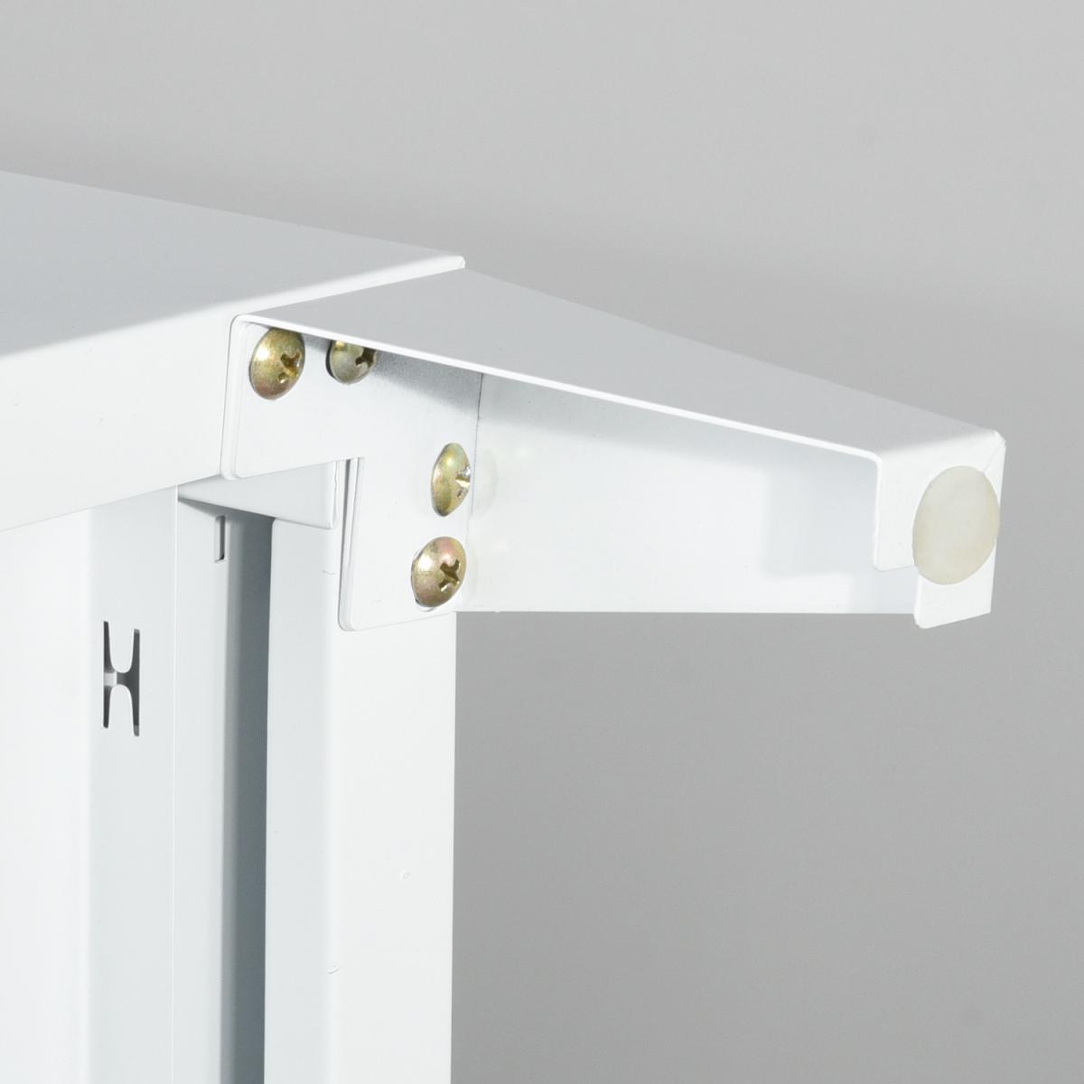 Esperssoe Double Door Wardrobe - White – image 8