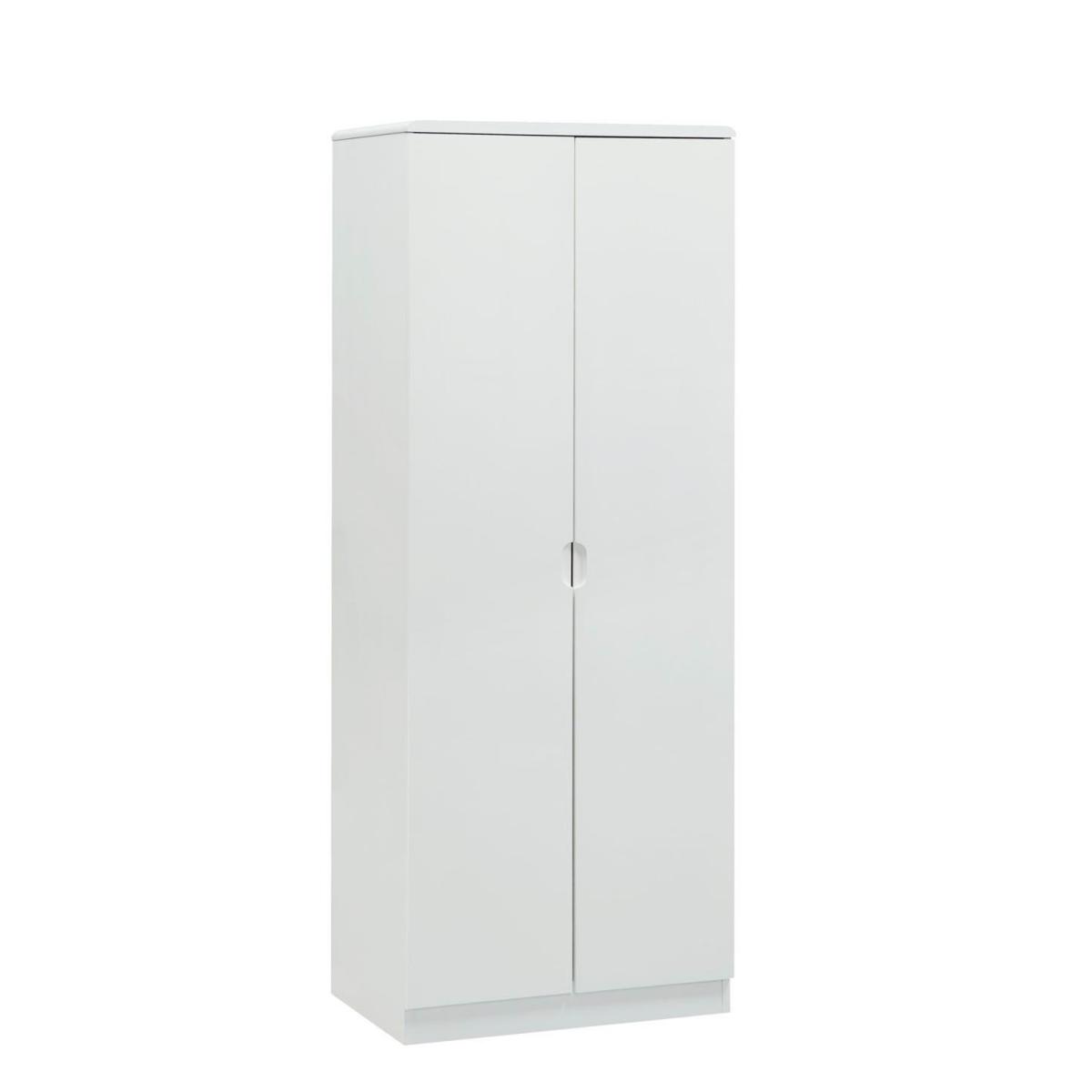 Blanco Two Door Wardrobe - White – image 5