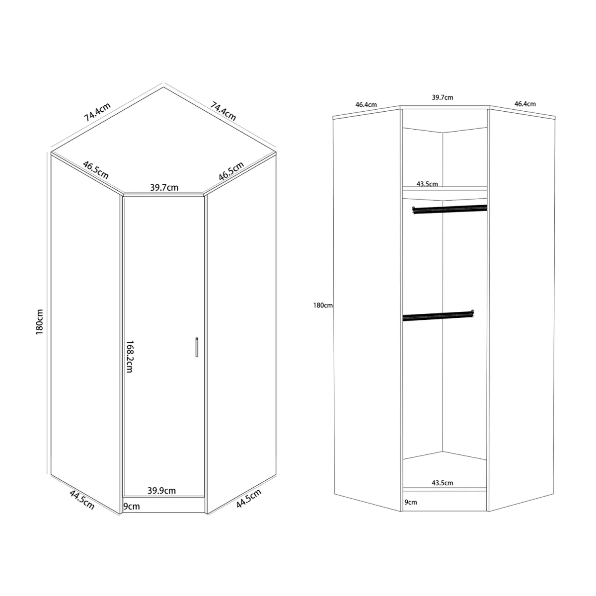 Reflect Corner Wardrobe Bundle – image 10