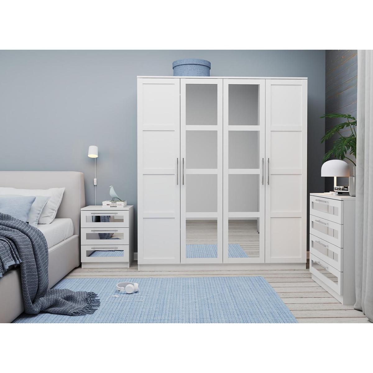 Finley Mirrored Wardrobe - 3 – image 2