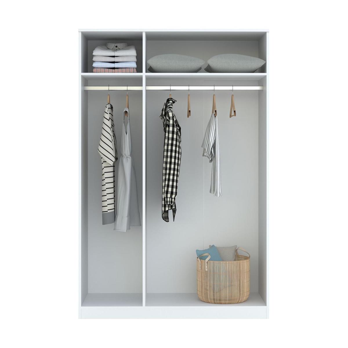 Finley Mirrored Wardrobe - 3 – image 8