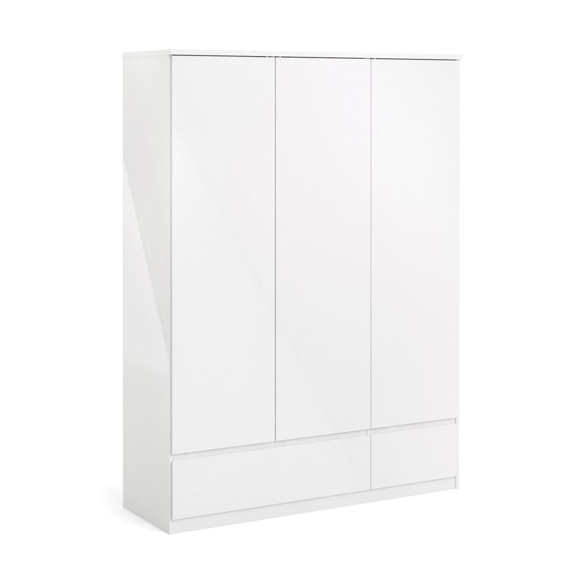 Naia 3-Door 2-Drawer Wardrobe – image 2