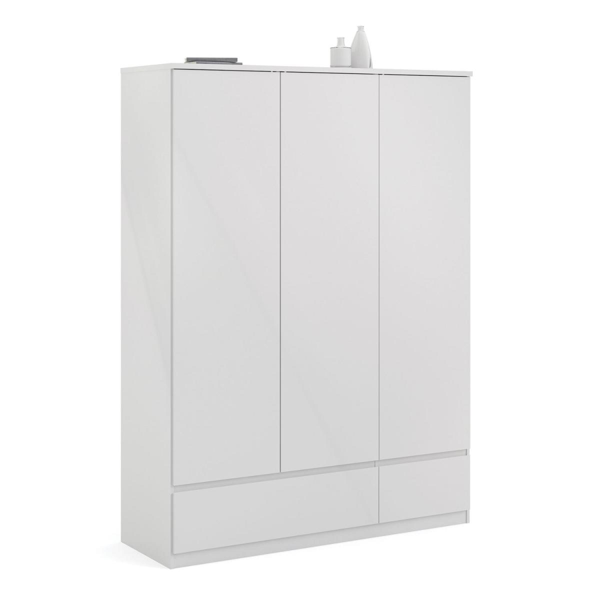 Naia 3-Door 2-Drawer Wardrobe – image 6