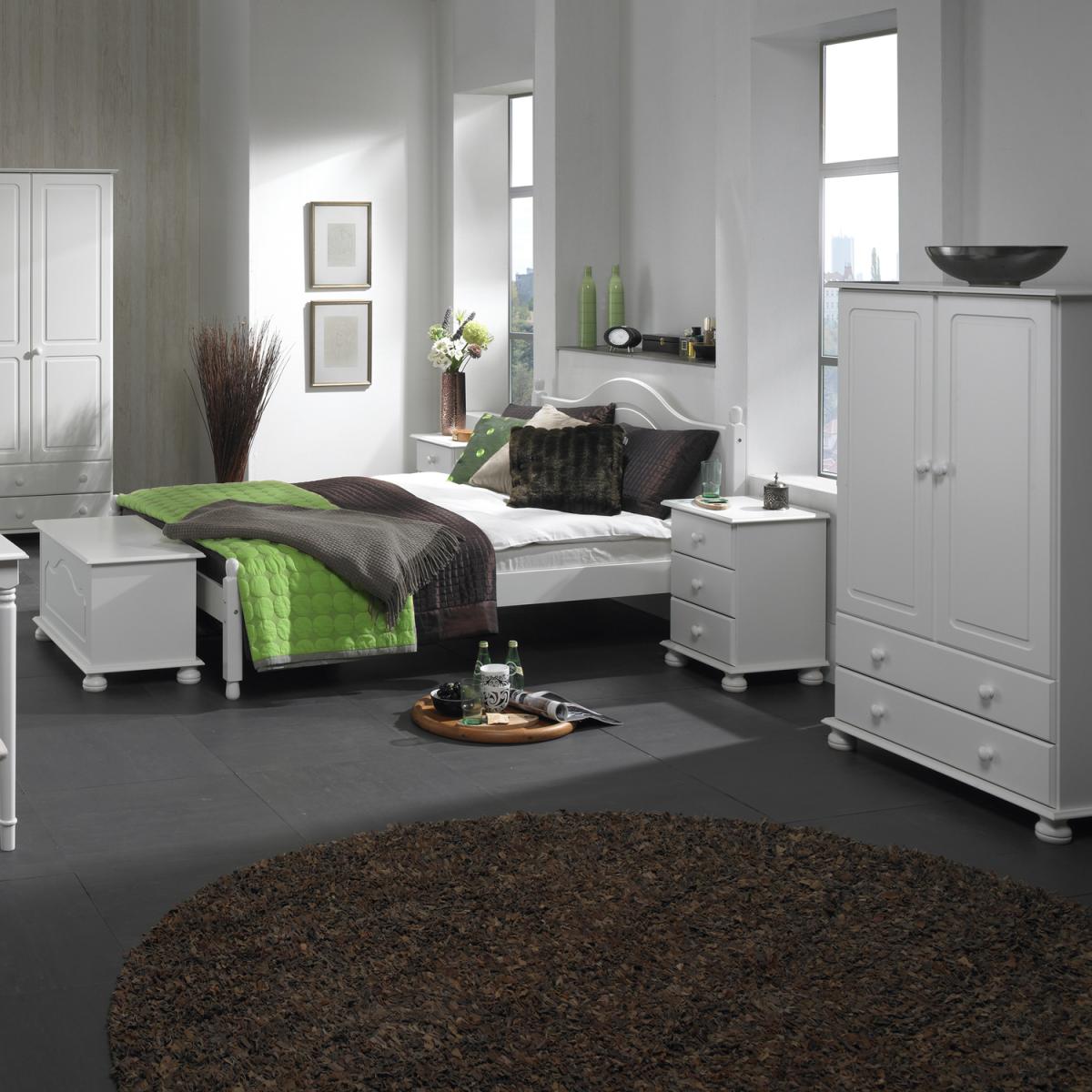 Jonas & James Cecilia Three Door Four Drawer Wardrobe - Pine – image 12