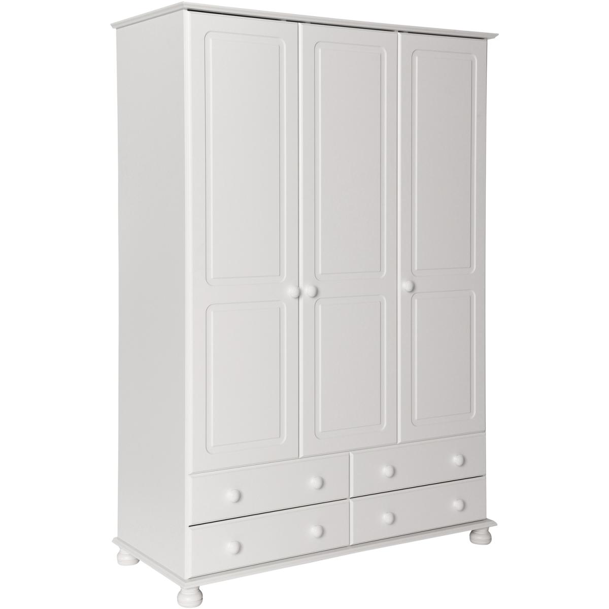 Jonas & James Cecilia Three Door Four Drawer Wardrobe - Pine – image 8