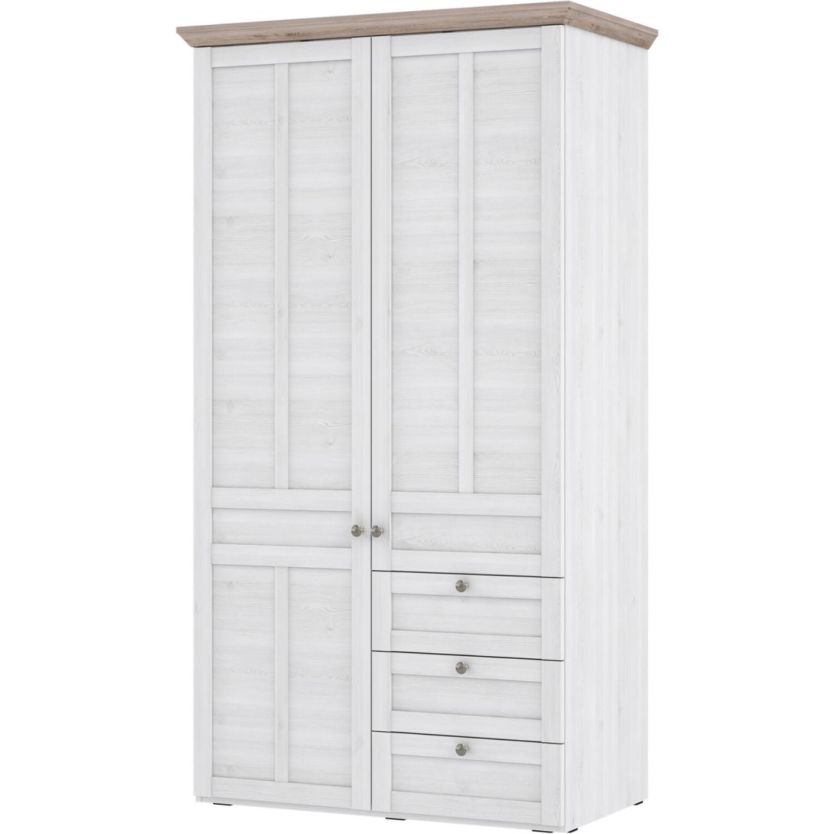 Illopa 2-Door Wardrobe - Snowy Oak – image 2