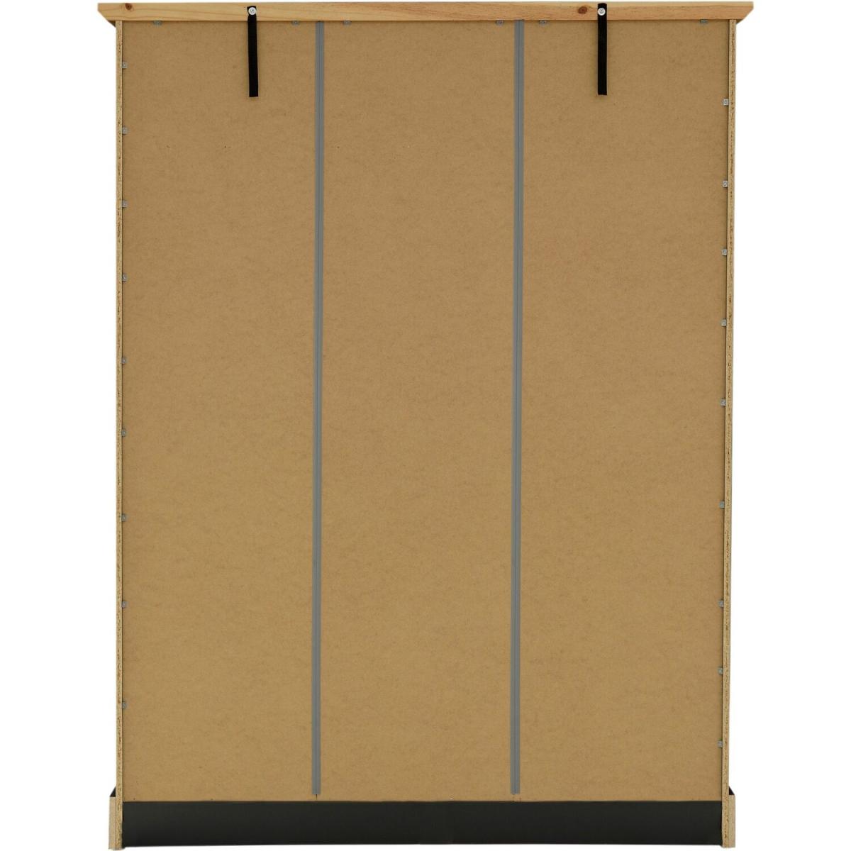 Toledo 3 Door Wardrobe - Grey – image 5
