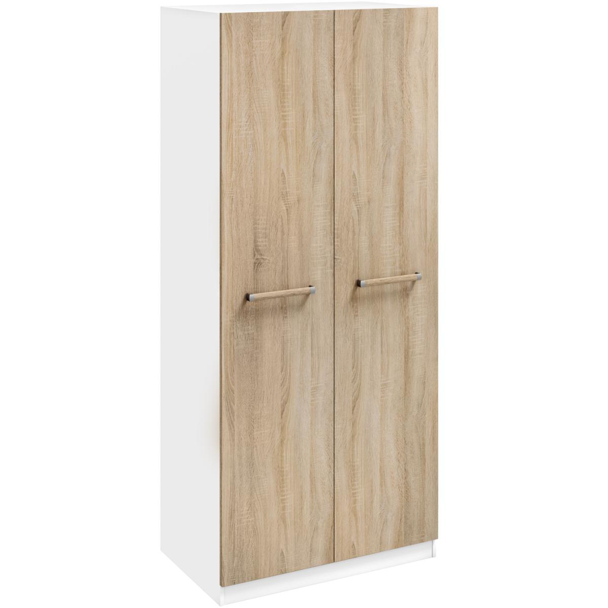 Rio Wardrobe - Oak/Apline White / 3 Door Wardrobe – image 4