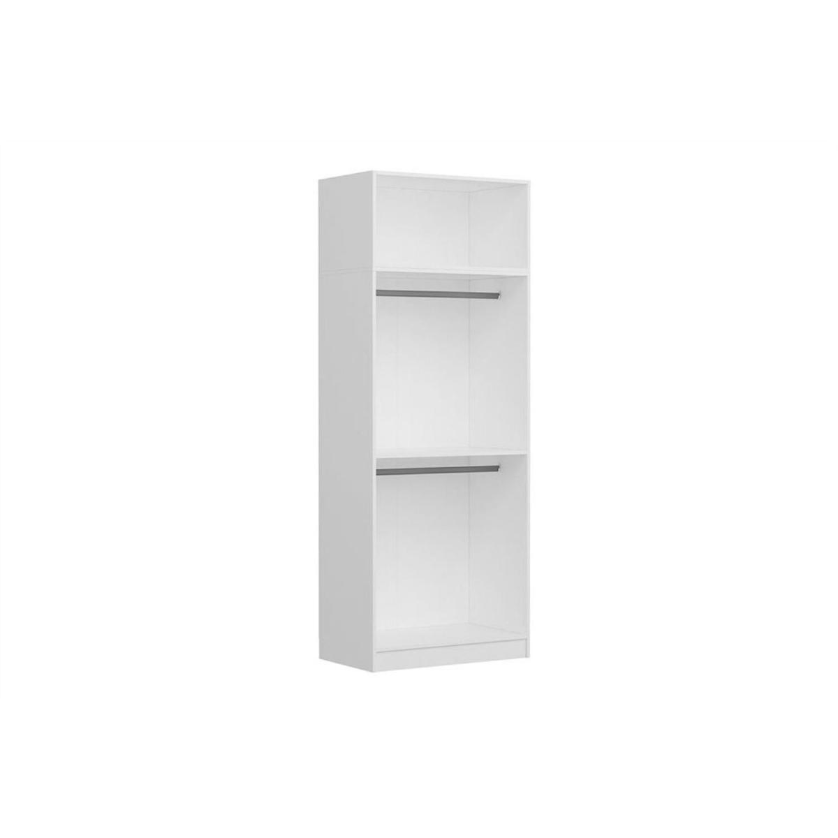 Kale 2 Doors Wardrobe white - White – image 4