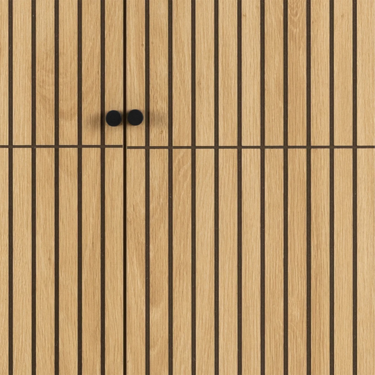 Albany Wardrobe 4 Doors in Black/Oak - Black & Oak – image 10