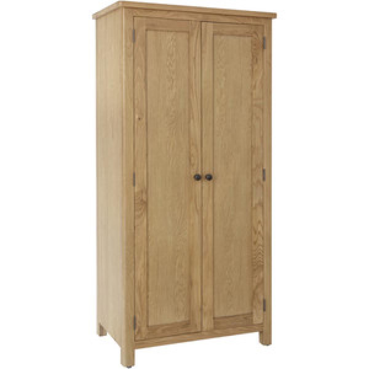 Cambridge 2 Door Full Hanging Wardrobe - Dove Grey – image 6
