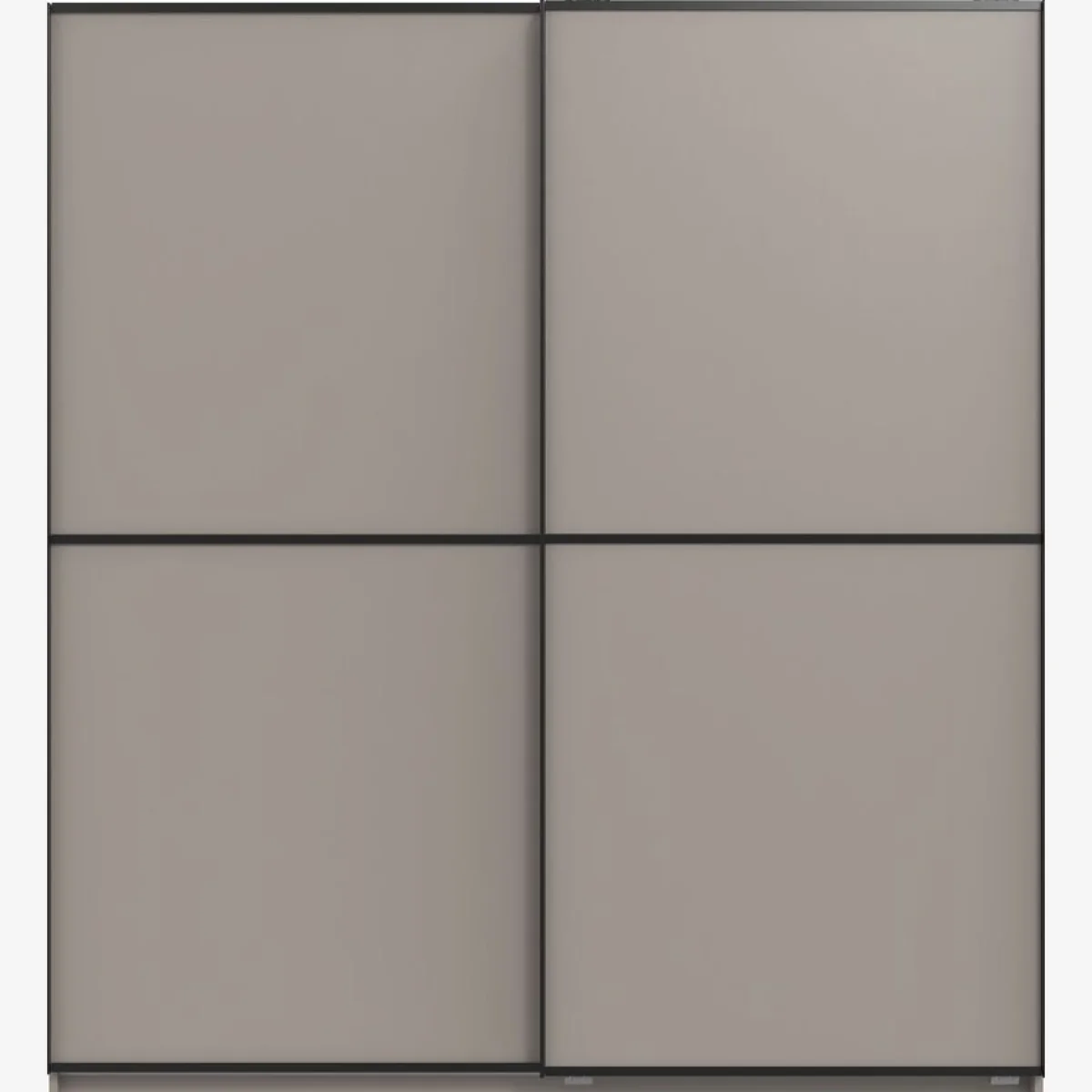 Ulm 2 Door Sliding 135 - Grey / 135cm