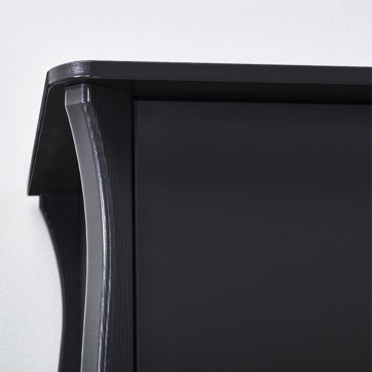 Baroque Double Wardrobe  - Black – image 5