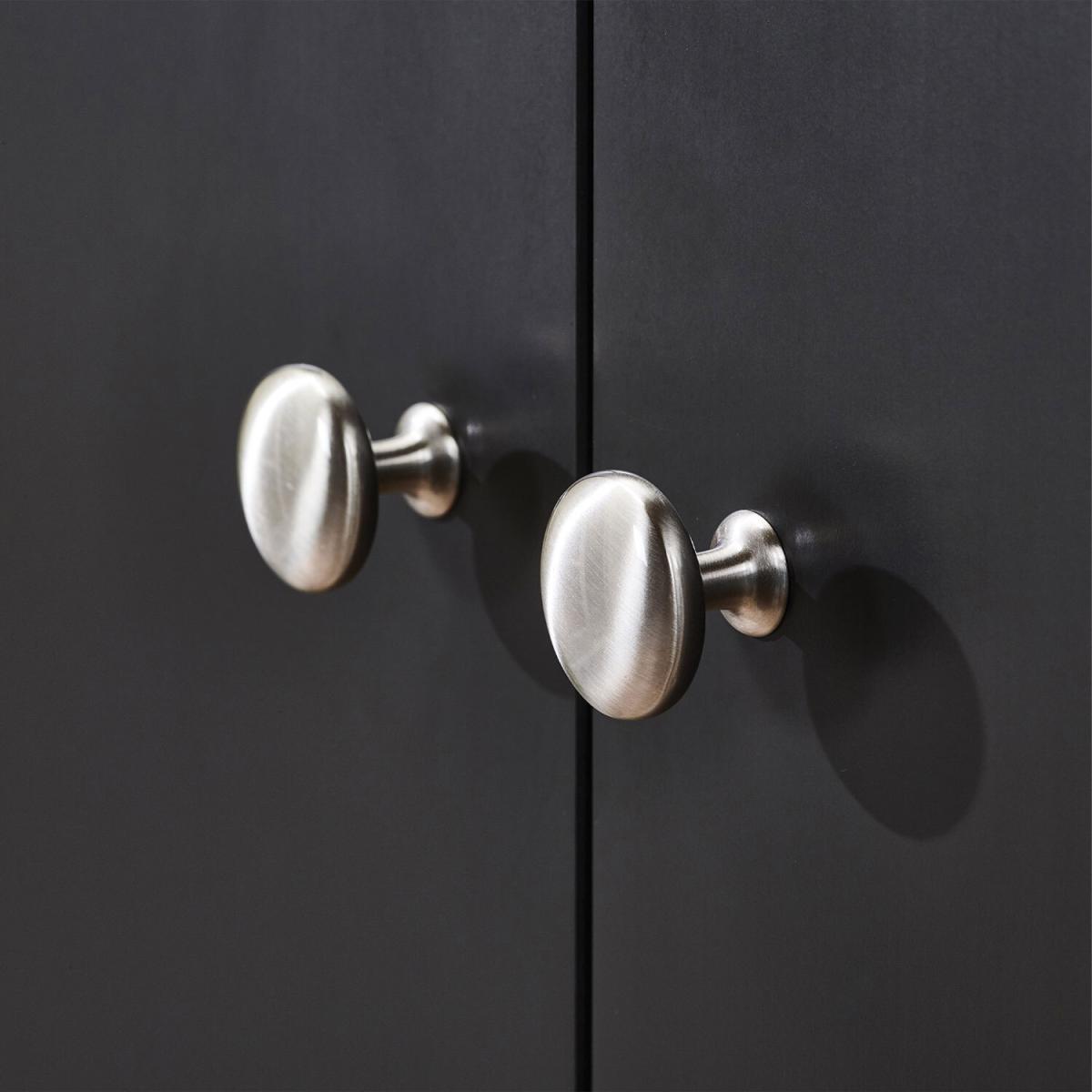 Baroque Double Wardrobe  - Black – image 6