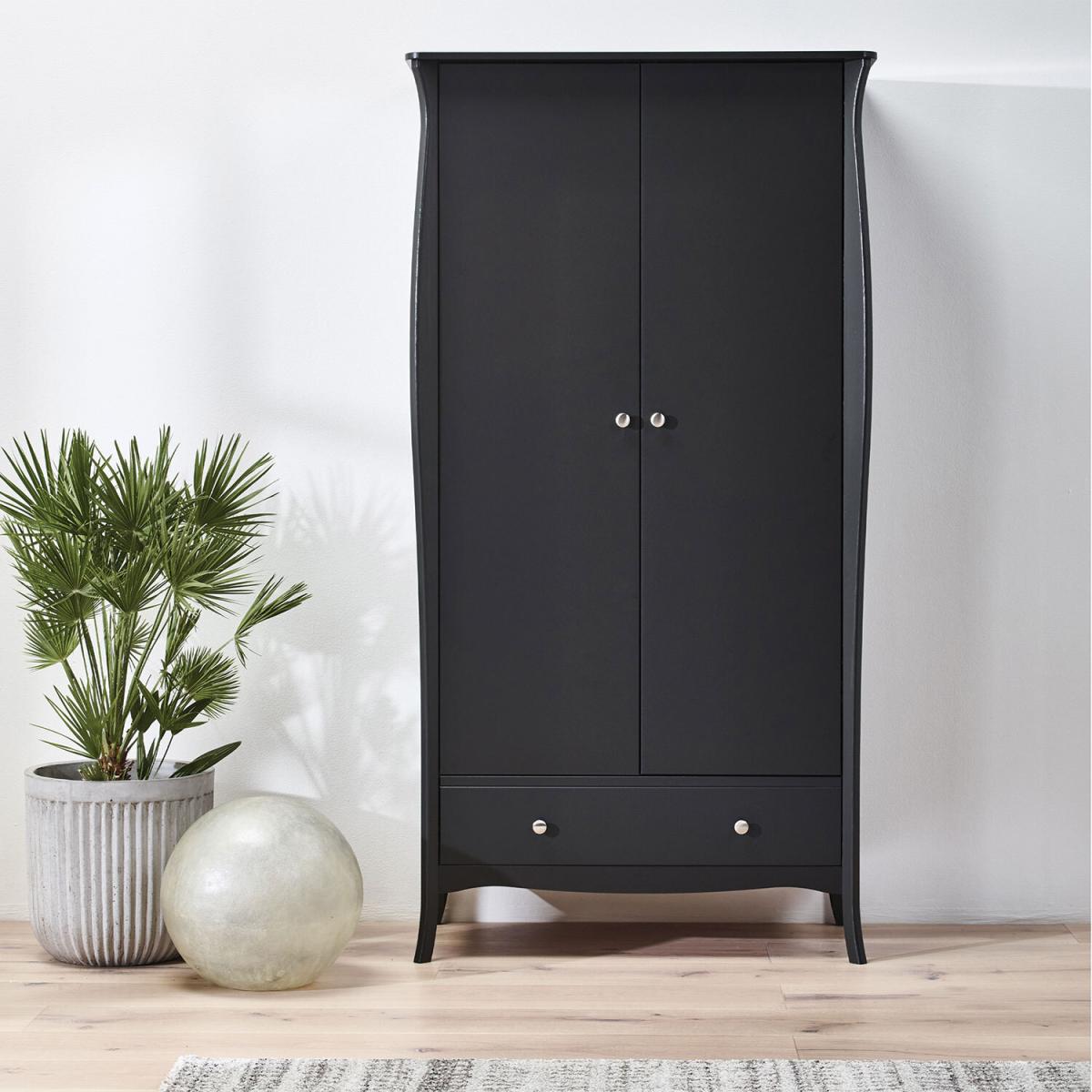 Baroque Double Wardrobe  - Black – image 10
