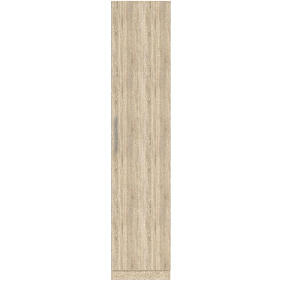 Helsinki 1 Door Wardrobe - Oak effect – image 2