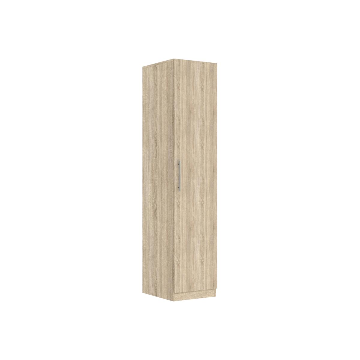 Helsinki 1 Door Wardrobe - Oak effect – image 1