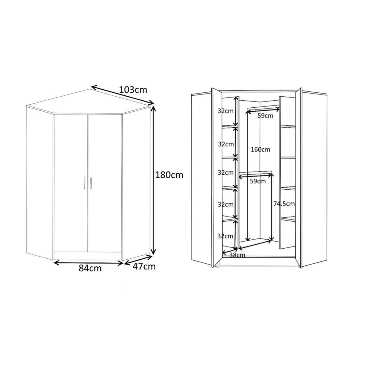 Reflect Wardrobe Bundle High Gloss – image 5