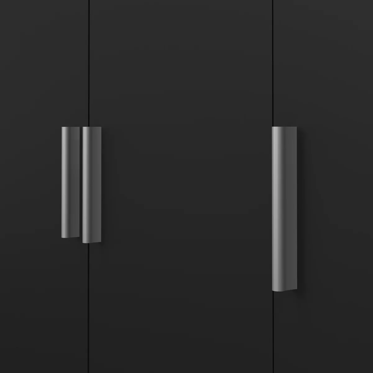 Pepe Wardrobe with 3 Doors - Black – image 7