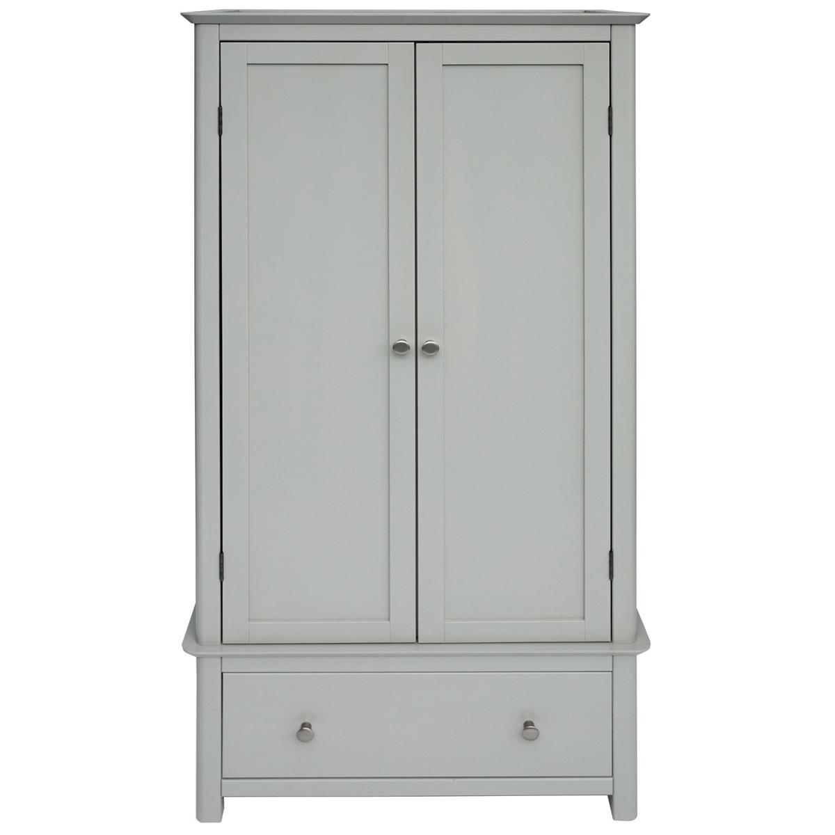 Elgin 2 Door Wardrobe  With 1 Drawer – image 2