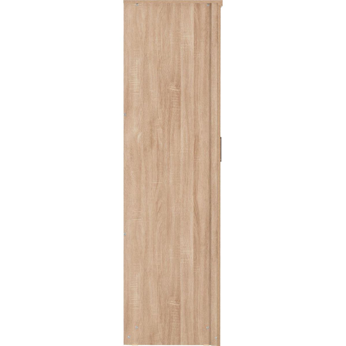 Lisbon 4 Door Wardrobe - Light Oak Effect Veneer – image 3