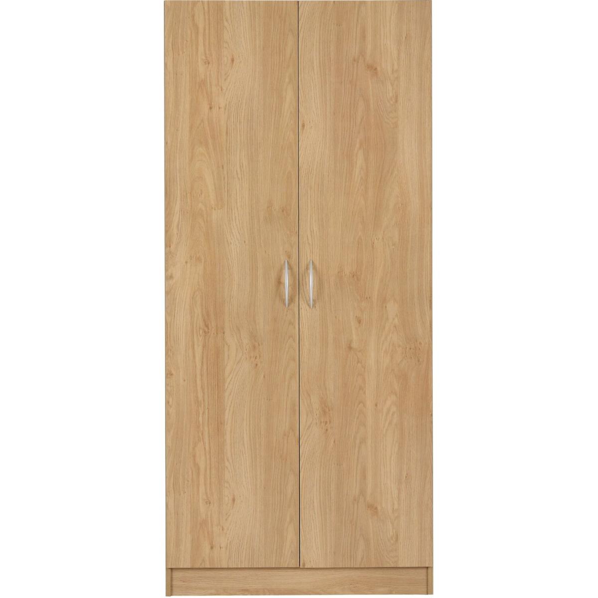 Bellingham 2 Door Wardrobe - Oak Effect – image 4