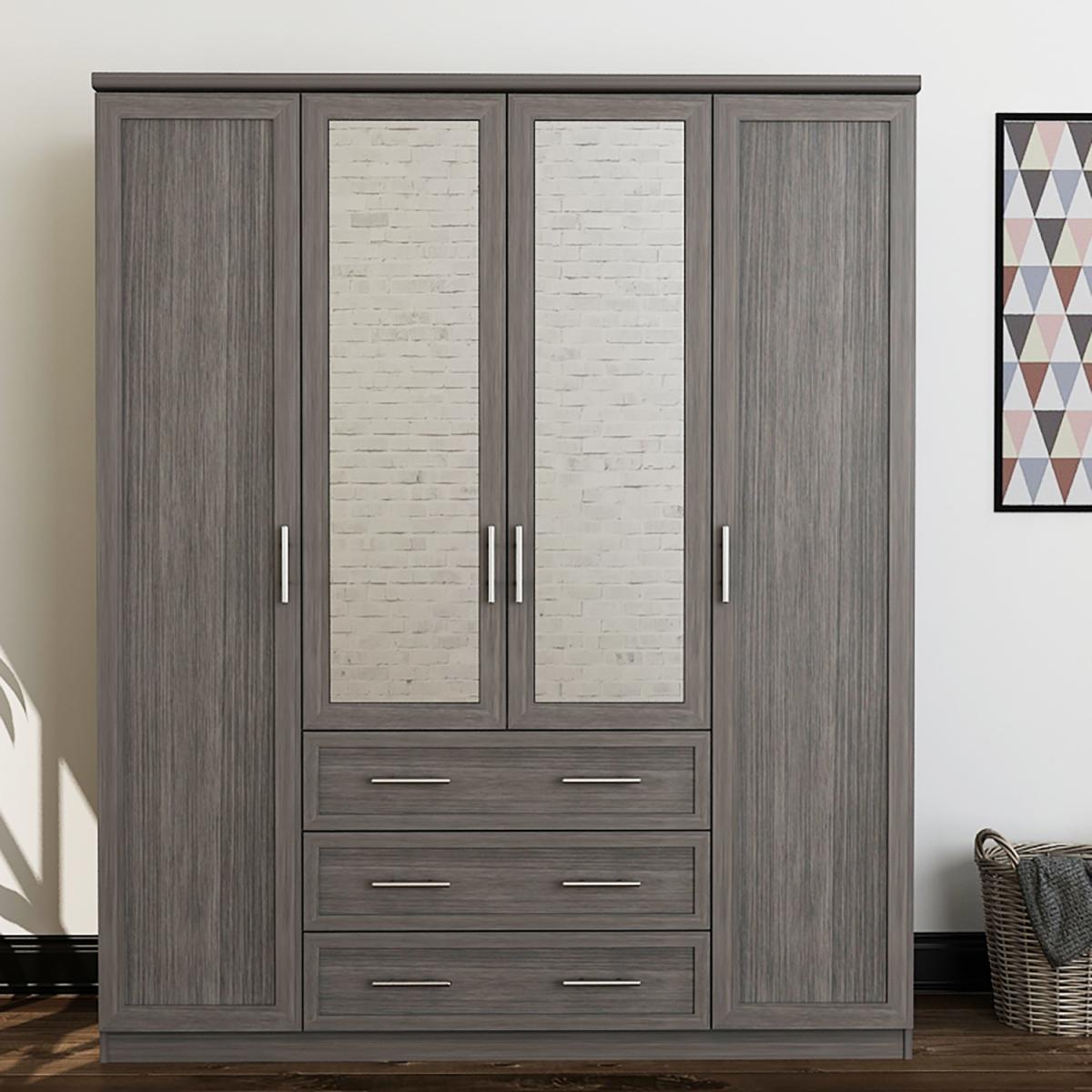 Camberly 4 Door 3 Drawer Wardrobe – image 4