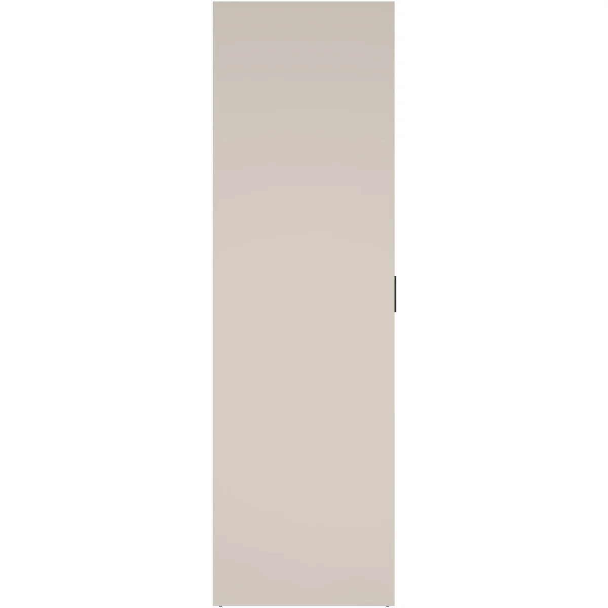 Naia Wardrobe with 2 sliding Doors 1 Door 3 Drawers in Cashmere - Cashmere – image 6