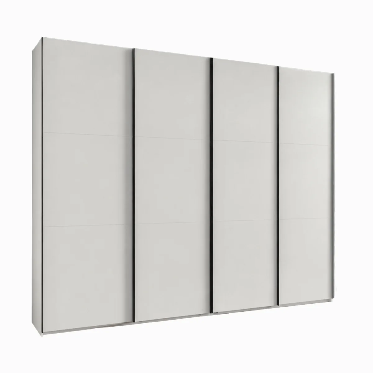 Guardino 4 Door 300cm White Sliding Wardrobe - White – image 4