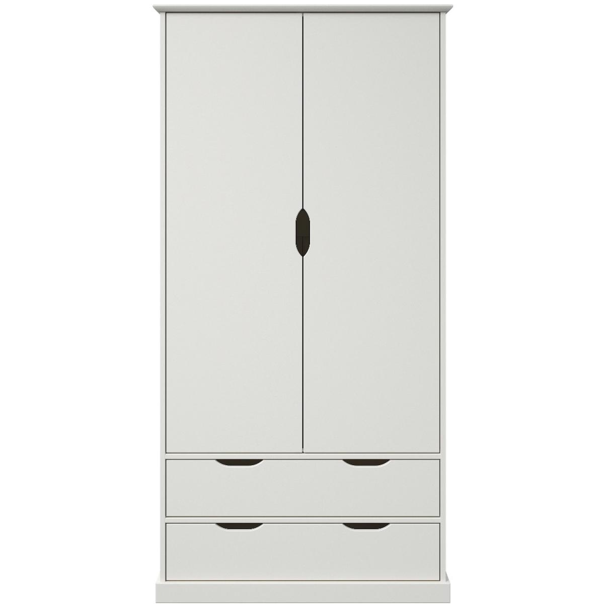 Aponi 2 Door Wardrobe - White – image 4