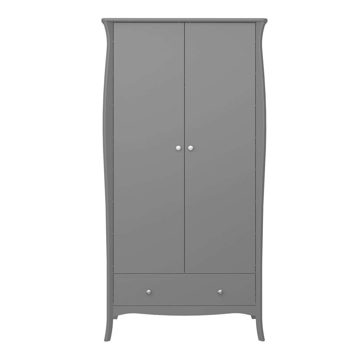 Steens Baroque One Drawer Wardrobe - White – image 5