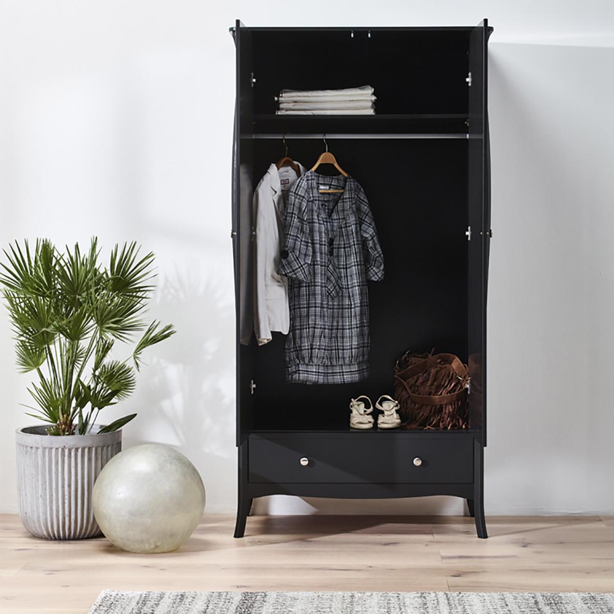 Steens Baroque One Drawer Wardrobe - White – image 8