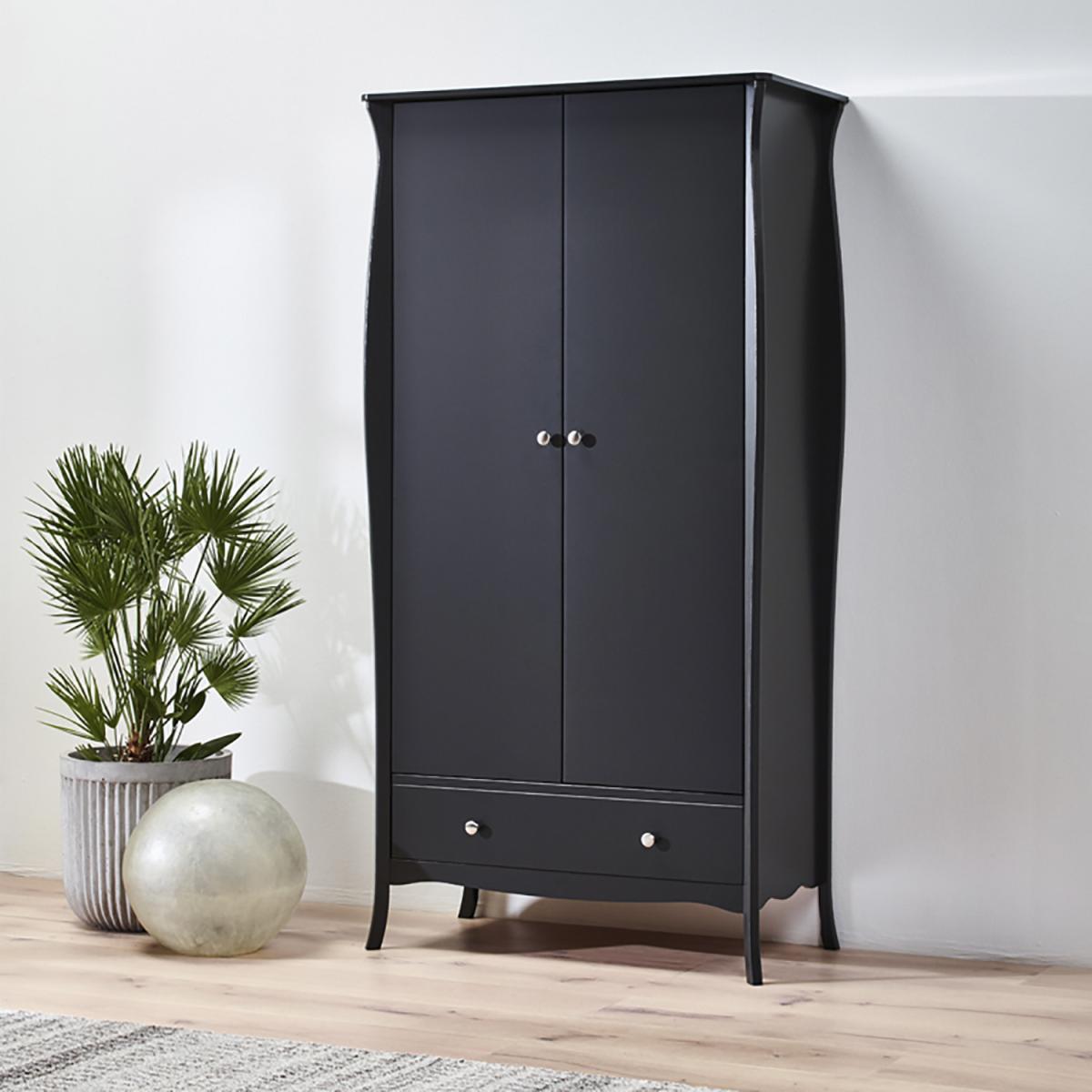 Steens Baroque One Drawer Wardrobe - White – image 9
